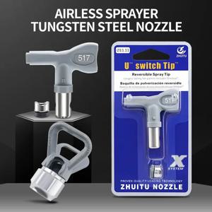 에어리스 팁 리버스 셀프 클리닝 노즐 고압 에어리스 스프레이어 덕빌 페인팅 액세서리 X TR 건즈용