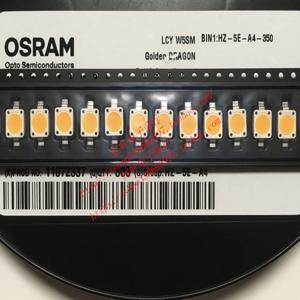 10pcs/OSRAM LCYW5SM 3W 고출력 7060 플랫 헤드 황금색 노란색 빛 자동차 방향 지시등 LED 램프 구슬