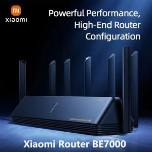 샤오미 미 라우터 BE7000 트라이밴드 와이파이 리피터 VPN 1GB 메쉬 USB 3.0 IPTV 4 X 2.5G 이더넷 포트 모뎀 신호 증폭기 -CN