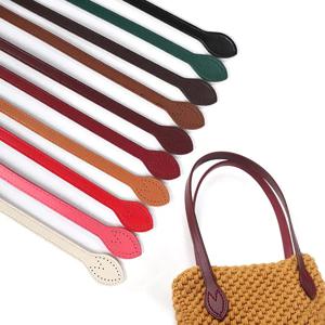 2PCS 60cm PU 가죽 가방 벨트 분리형 어깨 가방 스트랩 레이디 DIY 교체 핸드백 벨트 스트랩 수제 가방 액세서리