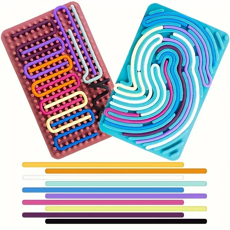 스트레스, 불안, 자폐증을 완화하는 남학생과 여학생을 위한 감각 활동 보드, 차분한 여행과 비행기에 꼭 필요한 장난감