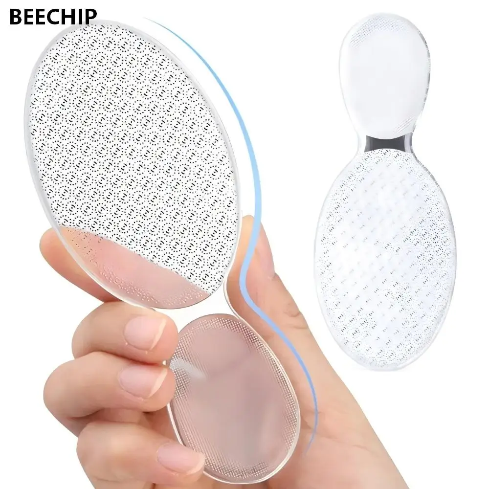 나노 유리 양면 발 각질 제거기 발뒤꿈치 파일 굳은살 제거 각질 제거 페디큐어 케어 발 파일 미용 도구