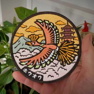 1PC 확산 날개 높은 수 놓은 패치 사기 영감 배지 DIY 선물 철 의류 모자 자 켓 트럭 모자에 대 한 패치에