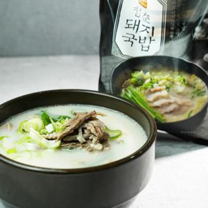 [효명농수산] 정통 부산식 돼지국밥 600g X 3팩 외 6종 골라담기 특가전