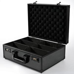 트레이딩 카드 보관함 (암호 잠금 장치 포함), 야구 카드용 탈부착 가능한 칸막이가 있는 스포츠 카드 케이스