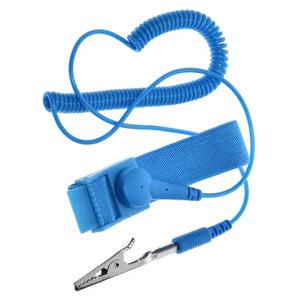 정전기 방지 정전기 방지 ESD 손목 밴드 손목 스트랩 전자 수리 작업 도구 용 무선 무선 클립 방전 케이블