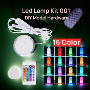 밤부랩 LED 램프 키트 001 3D 프린팅 DIY 모델 LED 램프 키트 3D 프린팅 부품 LED 램프 키트 001 충전식 (밤부랩용)