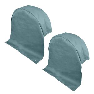 2PCS 캐러밴 휠 커버 타이어 커버 캐러밴 캠핑카 트레일러 캠핑 65cm/78cm RV 액세서리 및 액세서리