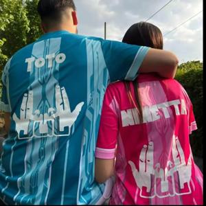 JUL Maillot TOTO Et Ninetta 저지 남성 및 여성 트렌디 랩 문화 프린트 티셔츠 통기성 축구 훈련 남성 티셔츠