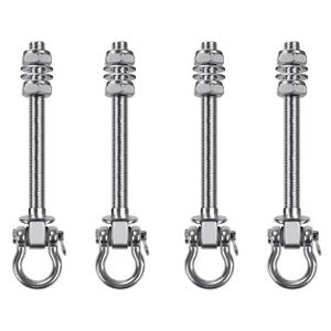 ABWZ-4X 헤비 듀티 스윙 훅 요가 해먹 샌드백 훅 행잉 체어 액세서리 놀이터 현관 요가 해먹용
