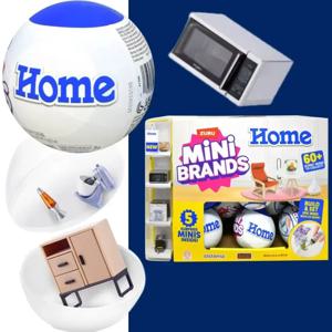 주루 미니 브랜드 장난감 5 서프라이즈 미니 브랜드 장난감 미니어처 장난감 미스터리 블라인드 박스 오리지널 홈 가구 크리스마스 선물 장난감