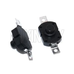 10PCS ON-OFF 1712KD 30V 1A 손전등 스위치 잠금 푸시 버튼 스위치 17X12X9.5MM 테이블 램프 스위치 손전등 버튼 스위치