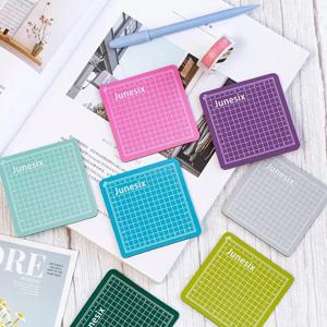 1PC 미니 모델 커팅 매트 조각 패드 미술 용품 ​​편지지 학교 용품 8*8cm