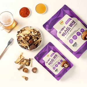 표고버섯칩 믹스드버섯칩 과자 건강간식 다이어트간식 어린이간식 핑거푸드 200g