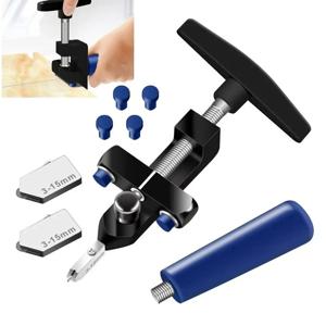수동 유리 타일 커터 2 in 1 도자기 타일 절단기 오프너 브레이커 스크라이빙 휠 핸드헬드 세라믹 타일 절단기