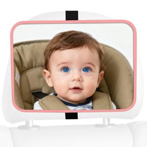 1개 파손 방지 아기 자동차 거울 자동차 안전 시트 후방 거울, 쉬운 설치, 범용 적합