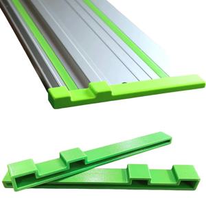 트랙 톱 레일 액세서리와 호환되는 2개 가이드 레일 보호 캡, 트랙 톱 가이드 레일의 양쪽 끝을 보호합니다.