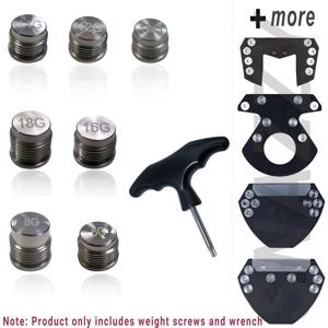 골프 퍼터 웨이트, 골프 클럽 애프터마켓용 MEZZ.1/OZ1/DF3/LINK.1 6g-18g 골프 스크루드라이버 골프 액세서리