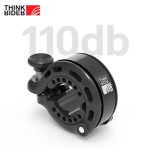 ThinkRider 업그레이드 자전거 벨 110dB 벨 시끄러운 자전거 경적 혁신적인 알루미늄 합금 미니 벨 MTB 자전거 자전거 벨