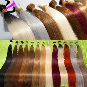 씨실 없는 613 인모 벌크, 베트남 헤어, 버진 레미 스트레이트 헤어 벌크, 12-30 인치, 100g, 100% 리얼 내추럴 헤어 익스텐션 350