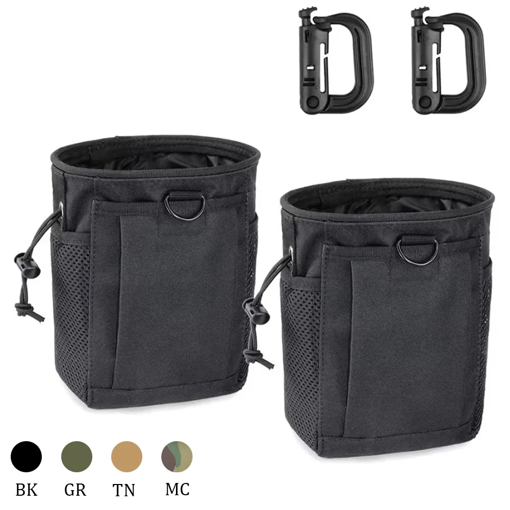 OPHIDIAN Molle 덤프 파우치, 사냥 잡지 복구 파우치 Drastring 탄약 가방 벨트 허리 화니 팩 조절 가능한 홀스터 백