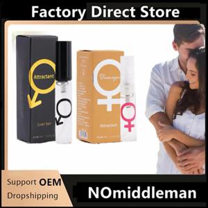 남성 및 여성용 페로몬 향수, 우아한 로맨틱 지속, 신선한 향수, 매력적인 여성 향수, 4ml
