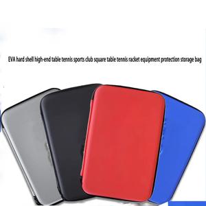 새로운 EVA 하드 쉘 하이 엔드 탁구 스포츠 클럽 사각형 탁구 라켓 장비 보호 및 보관 가방