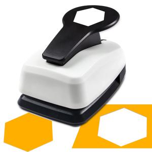 공예 용 종이 커터 구멍 펀처 펀치 도구 2 인치 50mm 육각형 종이 모양 카드 만들기 맞춤 스크랩북