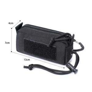 몰레 미니 EDC 툴 파우치 허리팩 가방 유틸리티 지갑 아웃도어 스포츠 캠핑 하이킹 사냥 액세서리 카드 키 홀더 가방