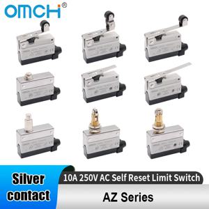 OMCH 10A 250VAC 실버 접점 셀프 리셋 AZ-7120 AZ-7121 AZ-7140 AZ-7141 AZ-7310 AZ-7311 AZ-7312 방수형 트래블 리미트 스위치