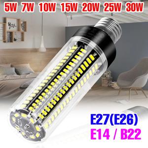 30W LED 콘 라이트 전구 85-265V 실내용 E26/E27 스포트라이트 침실용 E14 천장 매립형 샹들리에 전구 B22 캔들 램프