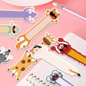 30pcs 만화 불규칙한 동물 북마크 학생 메시지 카드 읽기 책 페이지 주석이 달린 창조적 인 미적 북마크