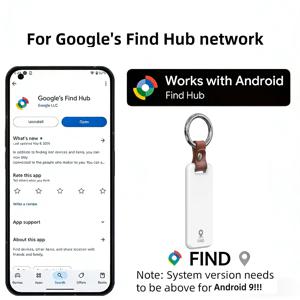 미니 구글 파인드 마이 GPS 트래커 안드로이드 블루투스 스마트 활동 추적기 웨어러블 기기 안드로이드 에어태그 스마트 로케이터