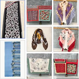 봄과 가을의 새로운 프린트 선물, 해외 무역용, 비치 캐주얼 및 고급스러운 숄과 스카프