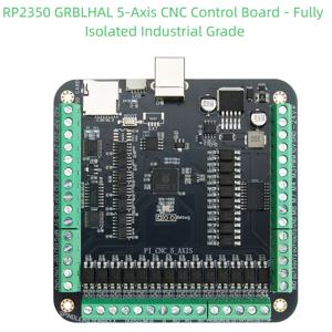 GRBLHAL CNC 컨트롤러 보드 3/4/5축 RP2350 산업용 절연 레이저 조각 카드 오프라인 핸드휠 MPG 지원