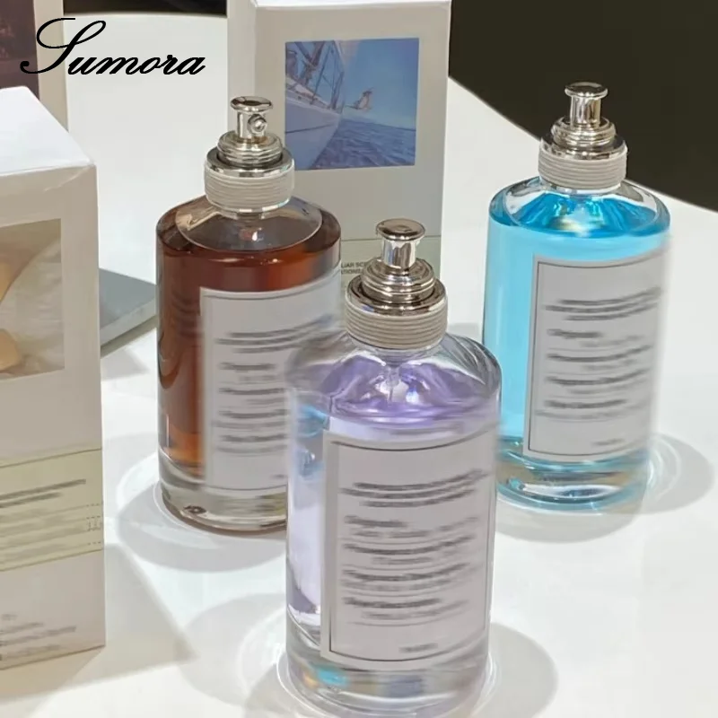 100ml 향수, 오래 지속되는 신선하고 자연스러운 향, 가벼운 향수, 시트러스 노트가 있는 니치 향수 (로고 포함)