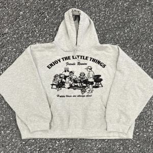 남성용 루즈핏 후디 스웨트셔츠 레트로 아메리칸 스타일 헤비웨이트 해외 주문 맞춤 제작 상품 다용도 캐주얼웨어