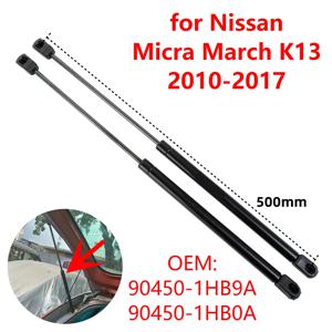 2Pcs 904501HB9A 자동차 뒷 트렁크 부팅 뒷문 가스 스트럿 닛산 Micra March K13 2010-2017 용 리프트 지지대