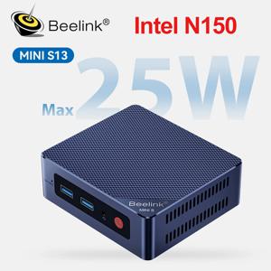 Beelink 미니 S13 인텔 N150 S12 프로, 인텔 12 세대 N100, 16G, 500G SSD, 미니 PC, 인텔 N5095, N95, 8GB, 128GB 데스크탑 오피스 컴퓨터