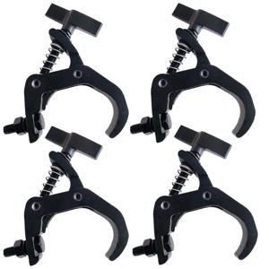 4 개/몫 봄 독수리 발톱 라이트 후크 무대 조명 클램프 빔 조명 이동 헤드에 대 한 유니버설 트러스 클램프 라이트 후크