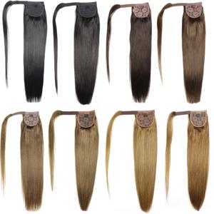 ZZHAIR 100% 인간 헤어 익스텐션 16