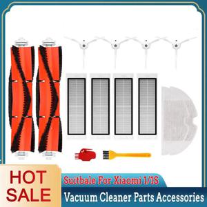 Xiaomi Mijia 1S,Roborock S5 S50 Max,Mi 로봇 진공 청소기, 걸레 롤러 사이드 브러시 액세서리 예비 부품 키트 용 Hepa 필터