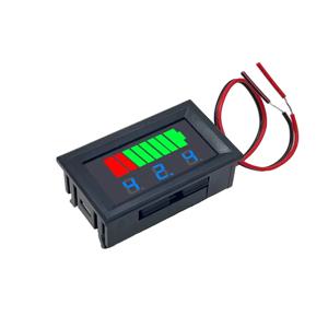 12V 24V 36V 48V 60V 자동차 배터리 충전 수준 표시기 리튬 배터리 용량 측정기 디스플레이 LED 테스터 볼트미터