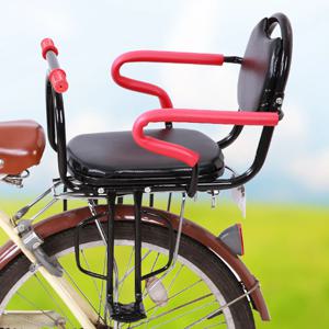 어린이 자전거 시트 뒷좌석 유아용 캐리어 발판 철제 마운트 안전 휴대용 어린이 자전거 시트 매트 전기 자전거 부품 탈부착 가능