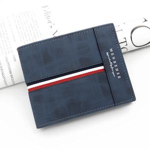 럭셔리 슬림 숏 남성 지갑 - 고품질 PU 가죽 카드 홀더와 동전 주머니가 있는 소형 컴팩트 남성용 지갑, 일상용