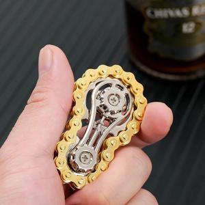 스프로킷 플라이휠 손가락 끝 자이로 Fidget Spinner Antistress 불안 금속 자전거 체인 성인 어린이를위한 EDC Spinner Fidget Toys