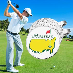 골프 모자 클립 볼 마커 자기 모자에 쉽게 부착 만화 플래그 패턴 야구 모자 클립 쥬얼리 액세서리 선물