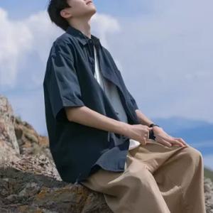 레저 패션 셔츠 남성 의류 캐주얼 탑 남성 셔츠, 맞춤형 제품의 경우, 양쪽 모두 문의해 주세요