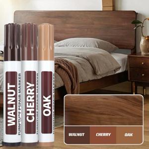 6개/세트 목재 가구 수리 펜, 목공 마커, 가구 시장, 마루 수리, 목재 수리 터치업 마커