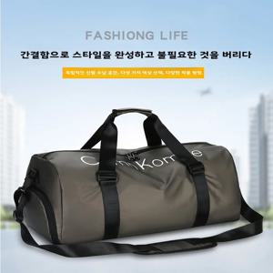 대용량 방수 피트니스 가방 여행용 핸드헬드 수하물 짧은 여행용 스포츠 수납 가방 남성용 옥스포드 천 숄더백